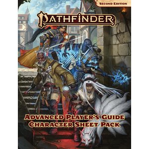 Pathfinder 2E: Accessories: Advanced Player's Guide Character Sheet Pack