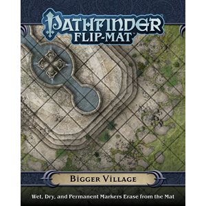 Pathfinder: Flip-Mat: Bigger Village (Systems Neutral)