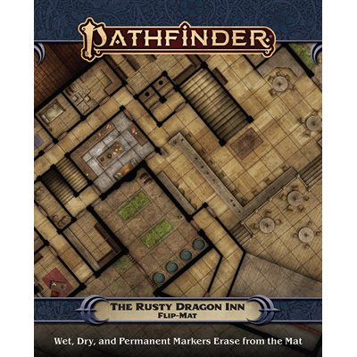 Pathfinder: Flip-Mat: Rusty Dragon Inn (Systems Neutral)