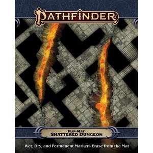 Pathfinder: Flip-Mat: Shattered Dungeon (Systems Neutral)