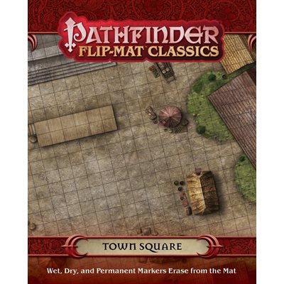 Pathfinder: Flip-Mat Classics: Town Square (Systems Neutral)