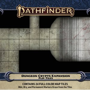 Pathfinder: Flip-Tiles: Dungeon Crypts Expansion Set (System Neutral)