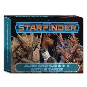 Starfinder: Alien Archive 3 & 4 Battle Cards ^ JUNE 29 2022