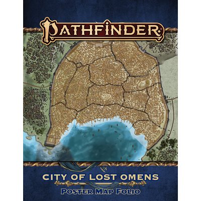 Pathfinder 2E: Lost Omens Poster Map Folio