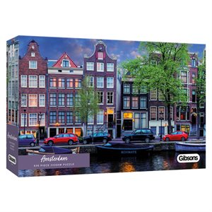 Puzzle: 636 Panoramic: Amsterdam