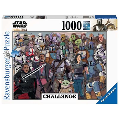 Puzzle: 1000 The Mandalorian Challenge (No Amazon Sales)