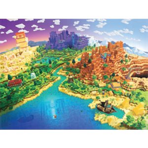 Puzzle: 1500 World of Minecraft (No Amazon Sales) ^ Q4 2023