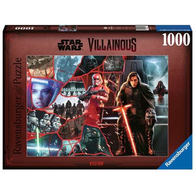 Puzzle: 1000 Star Wars Villainous: Kylo Ren (No Amazon Sales)