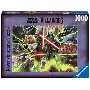 Puzzle: 1000 Star Wars Villainous: Asajj Ventress (No Amazon Sales)