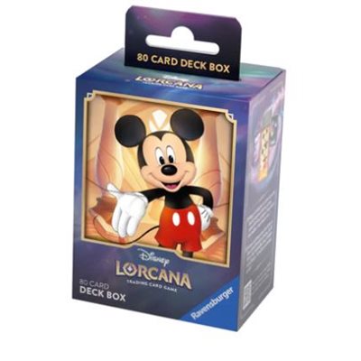 Disney Lorcana: The First Chapter: Mickey Mouse Deck Box (80ct)