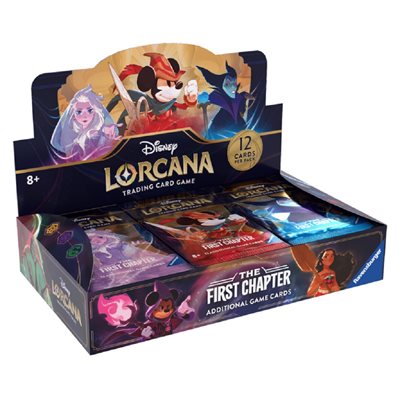 Disney Lorcana: The First Chapter: Booster Display **ALLOCATED**