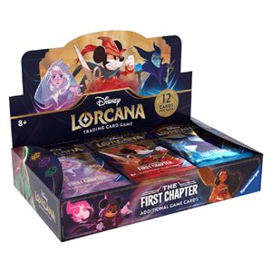 Disney Lorcana: The First Chapter: Booster Display ^ SEPT 1 2023