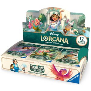 Disney Lorcana: Archazia’s Island: Booster Display ^ MAR 7 2025