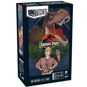 Unmatched: Jurassic Park Sattler vs T Rex (No Amazon Sales) ^ MAY 18 2022
