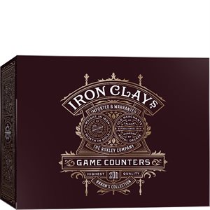 Iron Clays: Printed Box (200 Chips) (No Amazon Sales)
