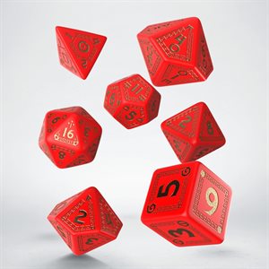 RuneQuest Red & Gold 7pc (No Amazon Sales)