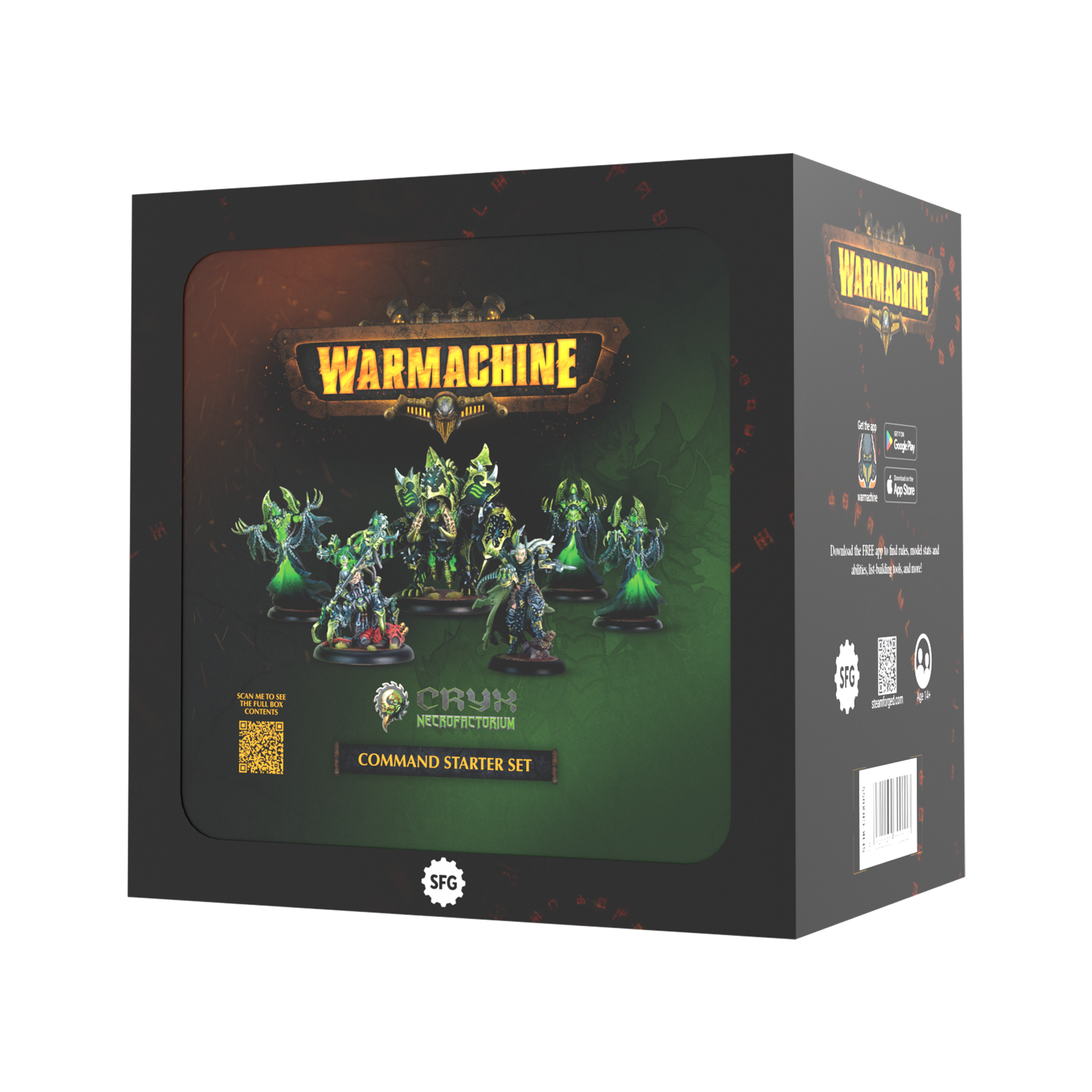 Warmachine: Cryx Necrofactorium Command Starter Set