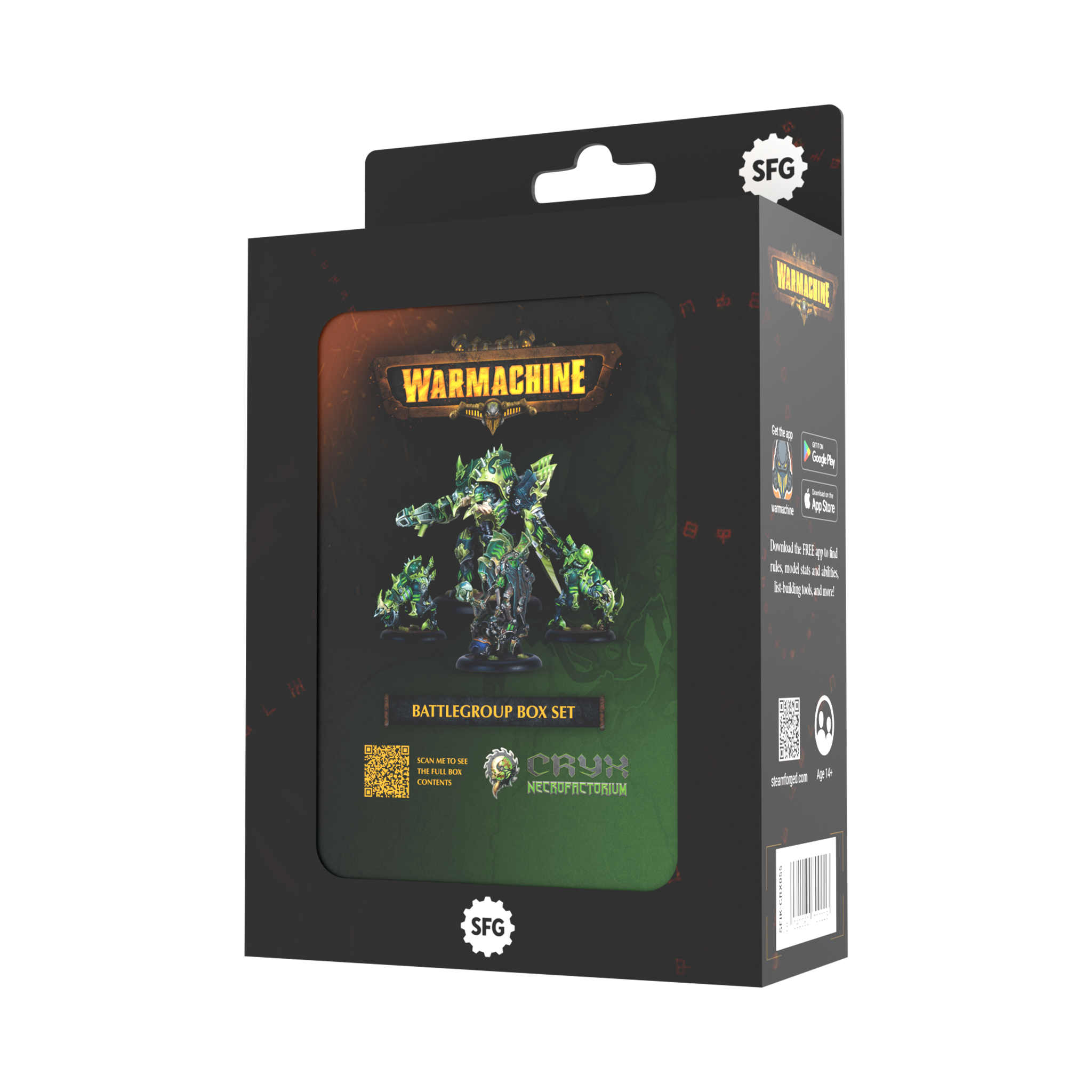 Warmachine: Cryx Necrofactorium Battlegroup Box