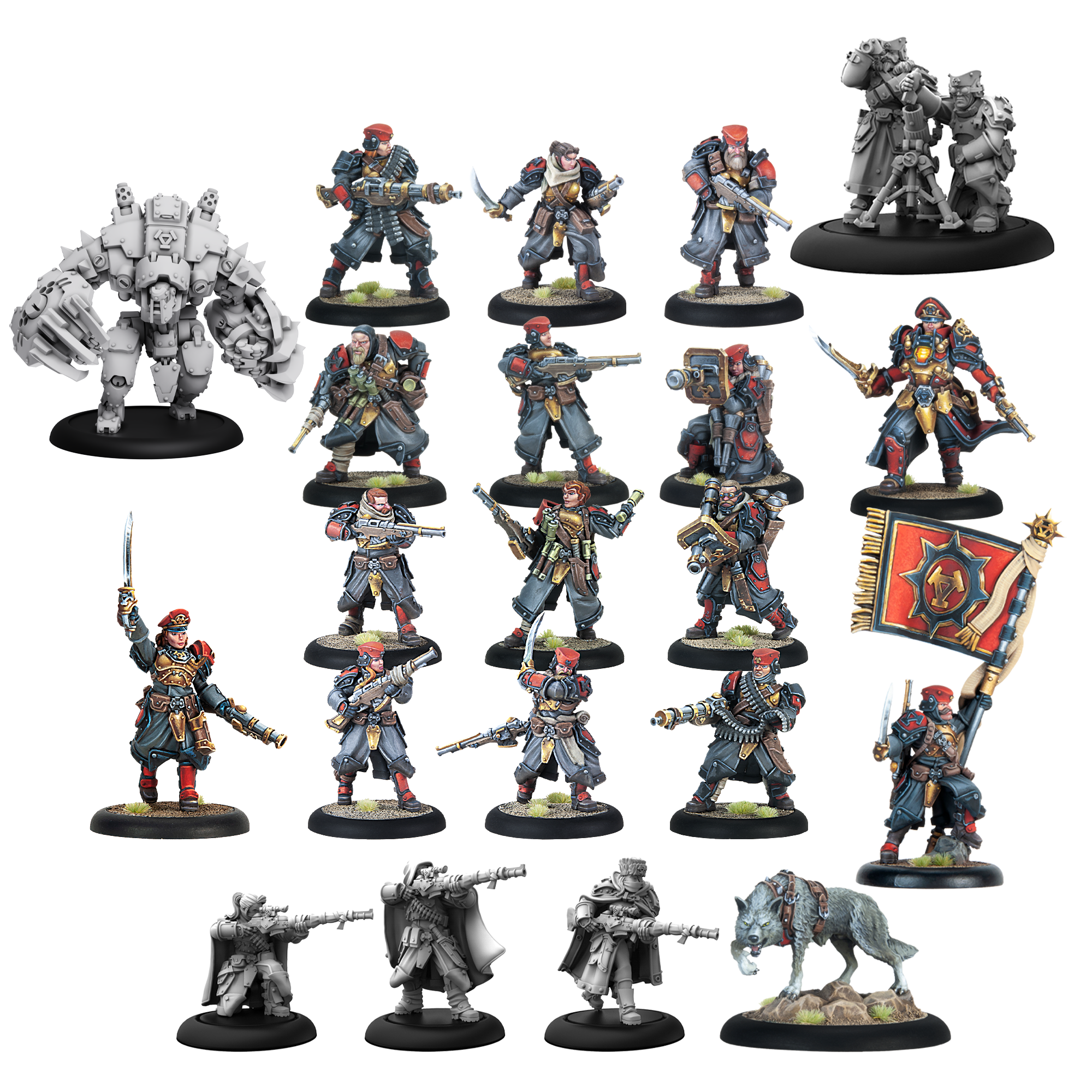 Warmachine: Khador Winter Korps Core Expansion (No Amazon Sales) ^ Q3 2024