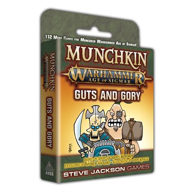Munchkin: Warhammer Age of Sigmar: Guts and Gory (No Amazon Sales)