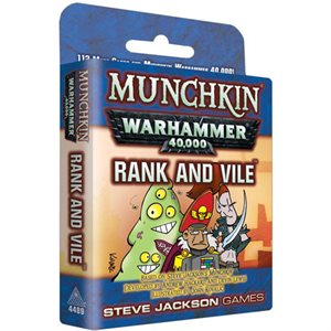 Munchkin: Warhammer 40K: Rank and Vile (No Amazon Sales)