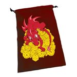 Dice Dragon Dice Bag Red (No Amazon Sales)