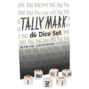 Tally Mark D6 Dice Set (No Amazon Sales)