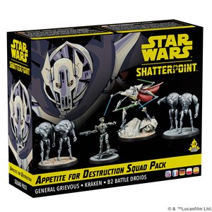 Star Wars: Shatterpoint: Appetite for Destruction: General Grievous Squad Pack ^ JULY 7 2023