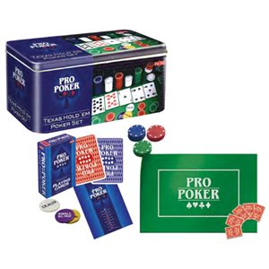 ProPoker: Texas Hold´em Poker Set Tin (No Amazon Sales) ^ Q2 2024