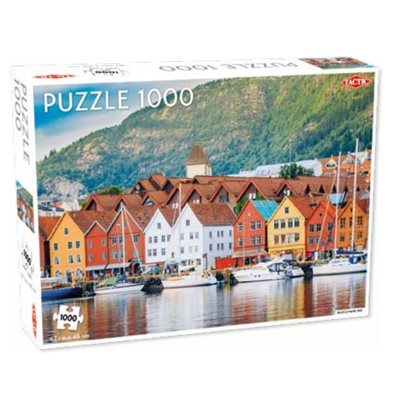 Puzzle: 1000 Bergen Harbour (No Amazon Sales) ^ Q3 2024
