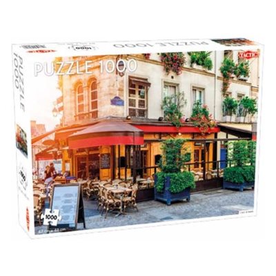 Puzzle: 1000 Cafe In Paris (No Amazon Sales) ^ Q3 2024