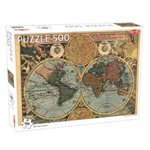 Puzzle: 500 Old Map of the World (No Amazon Sales) ^ Q3 2024