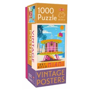 Puzzle: 1000 Vintage Miami (No Amazon Sales) ^ Q3 2024