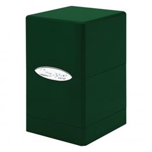 Deck Box: Hi-Gloss Satin Tower: Emerald Green (100ct)