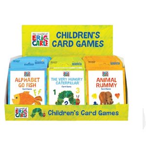Eric Carle Children's Card Games Assortment (18 pcs)