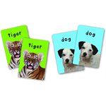 First 100: Animals Matching Card Game