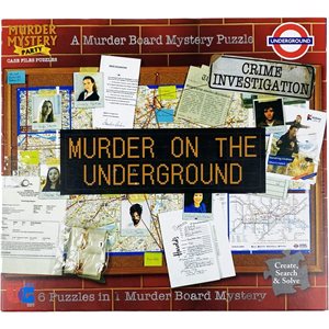 Murder Mystery Case File Puzzle: Murder on the Underground