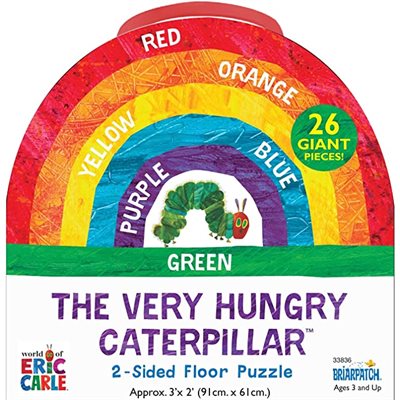 2-Sided Floor Puzzle: The Very Hungry Caterpillar