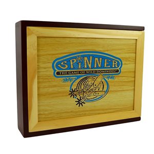 Spinner Dominoes (Wooden Case)