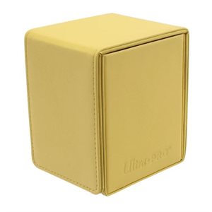 Deck Box: Ultra Pro: Vivid Alcove Flip: Yellow ^ Q2 2023