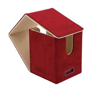 Deck Box: Vivid Deluxe Alcove Flip: Red (100ct)