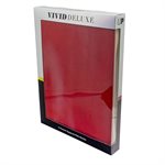 Binder: Zippered PRO-Binder: 9-Pocket: Vivid Deluxe: Red