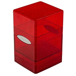 Deck Box: Glitter Red Satin Tower ^ Q4 2022