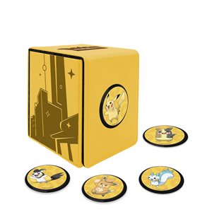 Deck Box: Pokemon: Gallery Series Shimmering Skyline: Alcove Click (100ct) ^ Q4 2023
