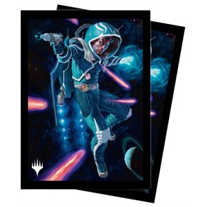 Sleeves: Deck Protector: Magic the Gathering: Unfinity: Space Beleren (100ct)