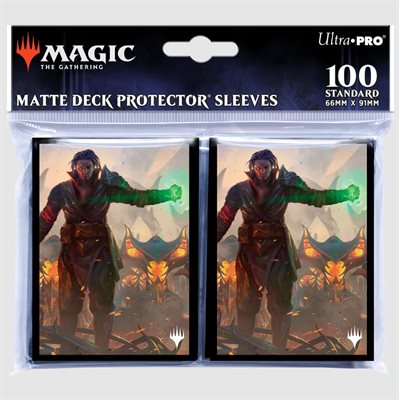 Sleeves: Magic the Gathering: Brothers War: Mishra, Eminent One (100ct)