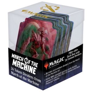 Token Dividers: Magic the Gathering: March of the Machine W / Deck Box (100ct)