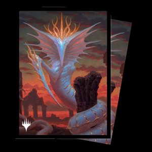 Sleeves: Magic: The Gathering: Commander Masters Silver Gravemother Deck Protector Sleeves (100ct)