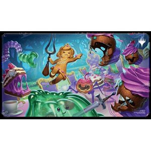 Playmat: Magic: the Gathering: Wilds of Eldraine: White Stitched Playmat: Food Fight^ Q3 2023