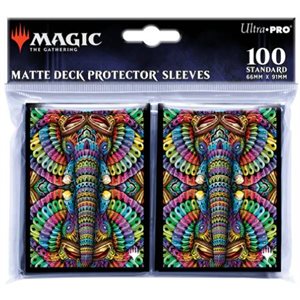 Sleeves:Magic The Gathering:The Lost Caverns of Ixalan:Deck Protector Sleeve: Quintorius Kand(100ct)